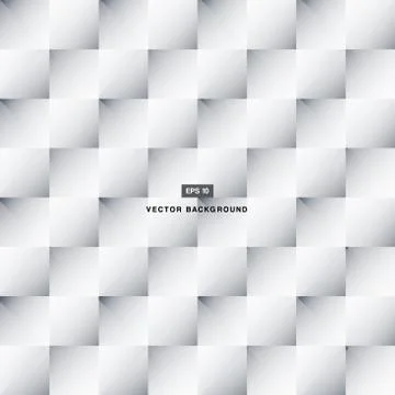 Abstract background black and white squares pattern Stock Illustration