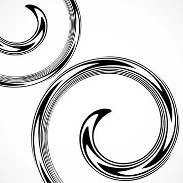 Abstract background with black and white striped Stock Illustration