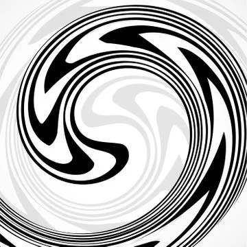 Abstract background with black and white striped Illustrazione stock