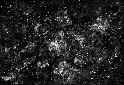 Abstract background black and white with space texture. Stock Illustration
