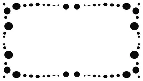 Abstract background with black frame Stock Illustration