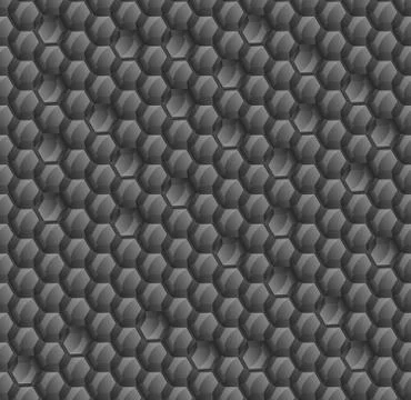 Abstract background of black hexagons. Wallpapers for web sites. Large hone.. 库存插图