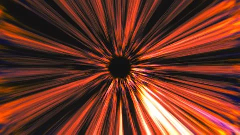 Abstract background with black hole. 3d rendering backdrop Stock Illustration