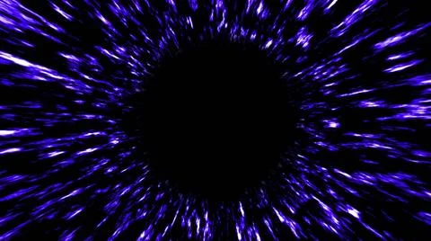 Abstract background with black hole. Digital space illustraton. 3d renderi... Stock Photos