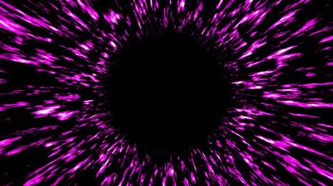 Abstract background with black hole. Digital space illustraton. 3d renderi... Stock Photos