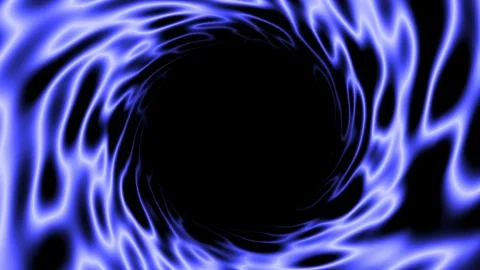 Abstract background with black hole. Space digital backdrop Stockillustratie