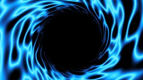 Abstract background with black hole. Space digital backdrop Stockillustratie