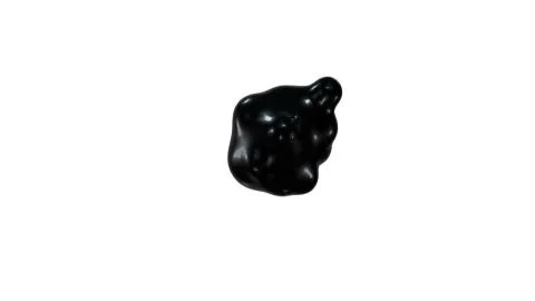 Abstract background with a black oil shape. Loop animation Stock Illustration