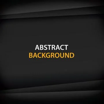 Abstract background with black paper for text and message design modern. Stock Illustration