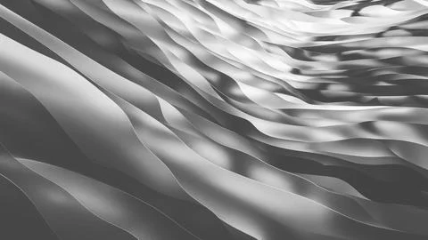 Abstract background of black waves. shapes and textures. Stock Illustration