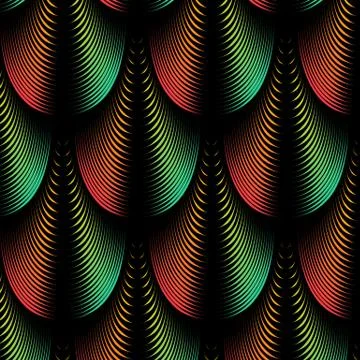 Abstract background with blended feather lines 스톡 일러스트