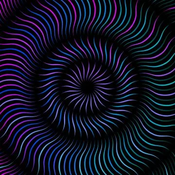 Abstract background with blended mandala lines Stock Illustration