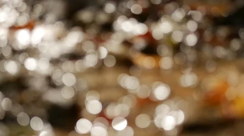 Abstract background with blinking, bokeh lights (Ultra HD, UHD, 4K) Stock Footage 42804019