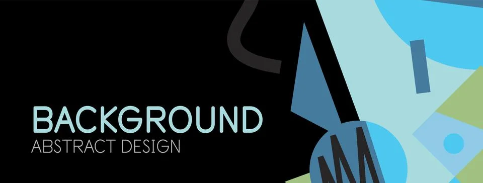 Abstract background with blocks, lines, geometric shapes. Techno or business Ilustración de archivo