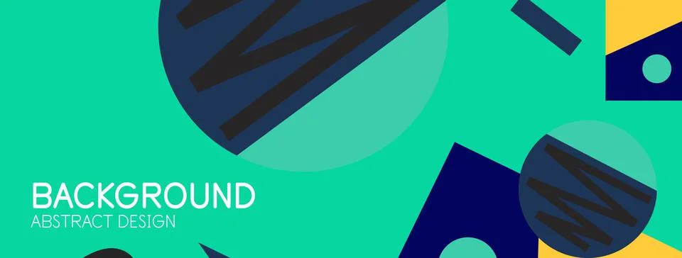 Abstract background with blocks, lines, geometric shapes. Techno or business Ilustración de archivo