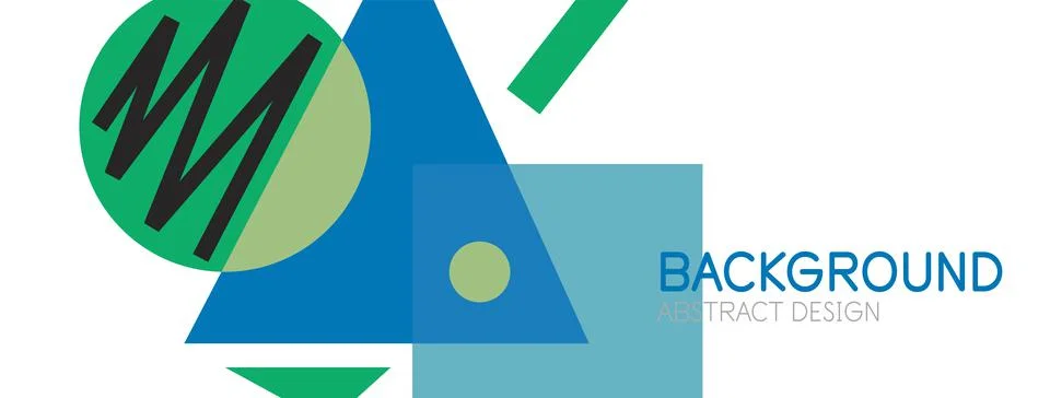 Abstract background with blocks, lines, geometric shapes. Techno or business Ilustración de archivo