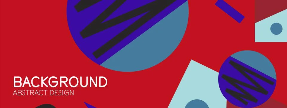 Abstract background with blocks, lines, geometric shapes. Techno or business Ilustración de archivo