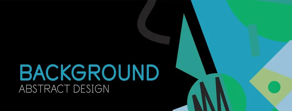 Abstract background with blocks, lines, geometric shapes. Techno or business Ilustración de archivo