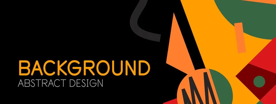 Abstract background with blocks, lines, geometric shapes. Techno or business Ilustración de archivo