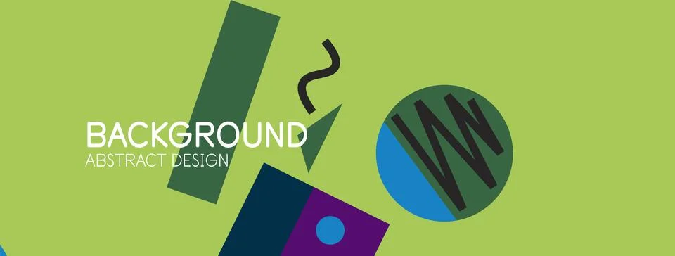 Abstract background with blocks, lines, geometric shapes. Techno or business Ilustración de archivo