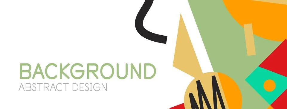 Abstract background with blocks, lines, geometric shapes. Techno or business Ilustración de archivo