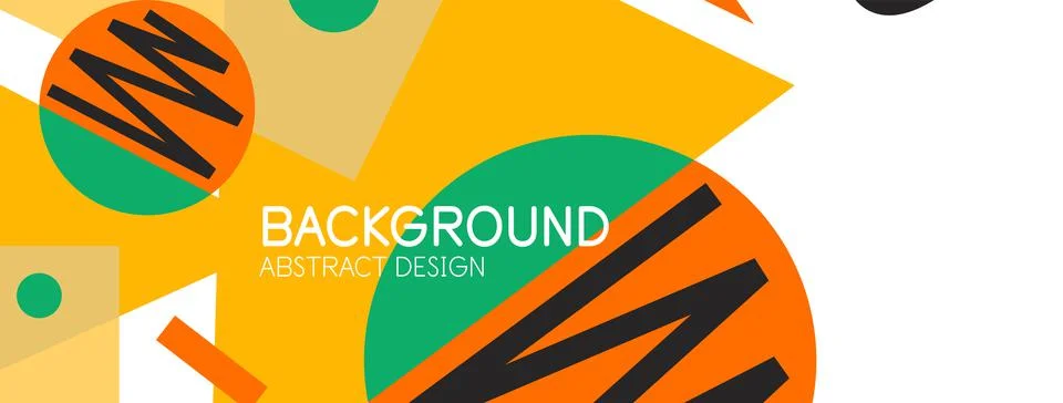Abstract background with blocks, lines, geometric shapes. Techno or business Ilustración de archivo
