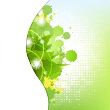 Abstract background with blots Stock Illustration