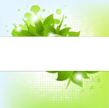 Abstract background with blots Stock Illustration