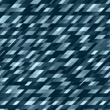 Abstract background blue and blue squares are small. Stock Illustration