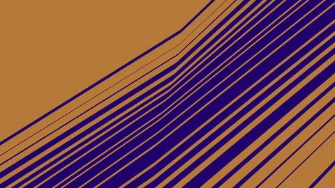Abstract background with blue and brown diagonal lines Illustrazione stock