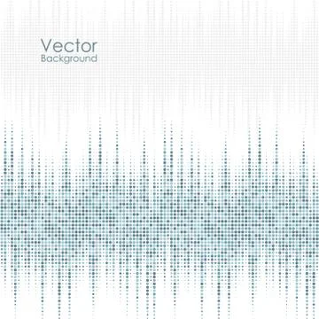 Abstract background with blue and gray dots Stock Illustration