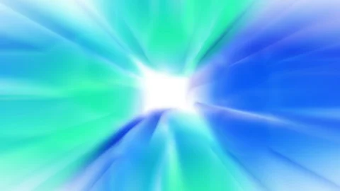 Abstract background with blue and green rays loop Stock Footage 130153597