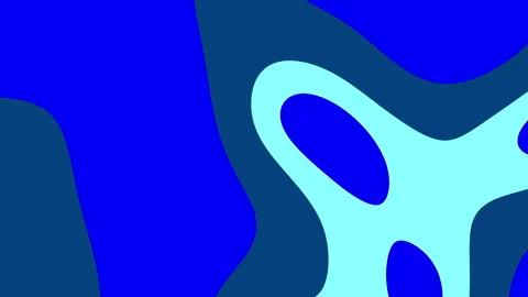 Abstract background with blue and light blue shapes, suitable for backgrounds Stock Footage 290245920