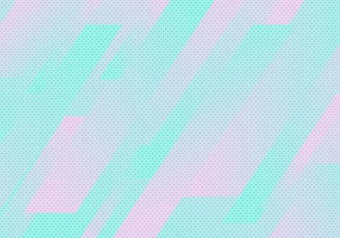Abstract background blue and pink diagonal geometric stripes pattern with pol Illustrazione stock