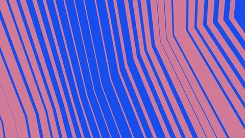 Abstract background with blue and pink diagonal stripes Stock Illustration