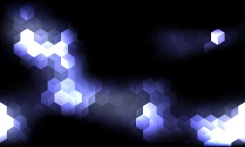 Abstract background in blue and purple neon glow colors. Vector illustration Stock Illustration