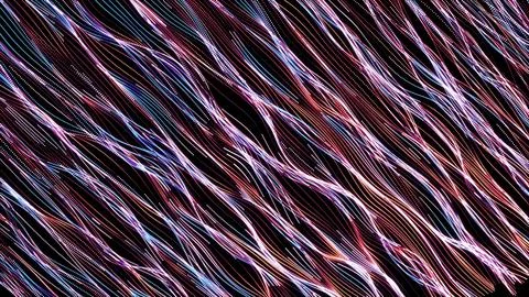 Abstract background of blue and purple diagonal moving small neon bright st.. イラスト素材