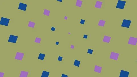 Abstract background with blue and purple squares Stock Illustration