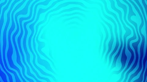 Abstract background with blue and turquoise wavy lines Stock Footage 289712133