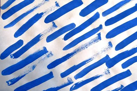 Abstract background with blue and white stripes Illustrazione stock