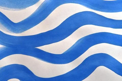 Abstract background with blue and white stripes Illustrazione stock