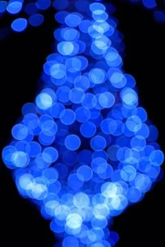Abstract background of blue circles Stock Photos