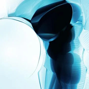 Abstract background in blue color Stock Illustration