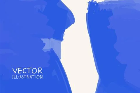 Abstract background blue color. Vector illustration eps 10 Stock Illustration