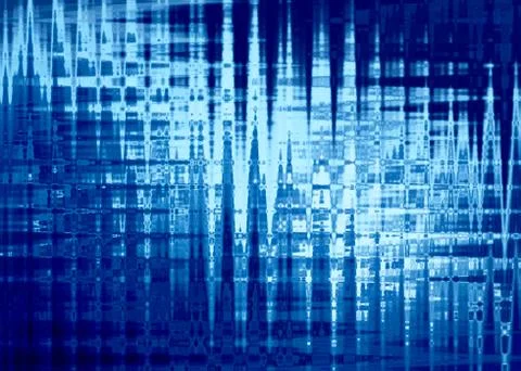 Abstract background in blue colors Stock Illustration