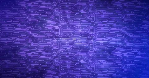 Abstract background of blue computer circuit boards digital hi-tech futuris.. Stock Illustration