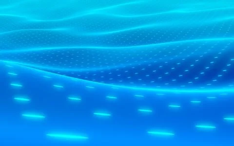 Abstract background blue. with copyspace. stylish media hi-tech background. Stock Illustration