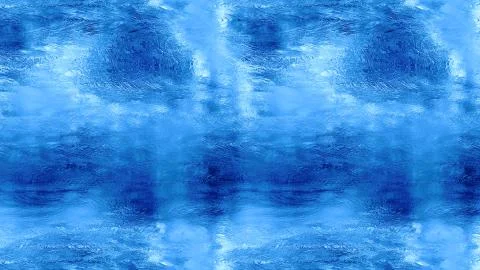 Abstract background of blue deep water Stock Illustration