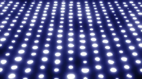 Abstract background of blue flashing dots, video 4k, 60 fps Stock Footage 237266967
