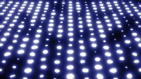 Abstract background of blue flashing dots Stock Illustration